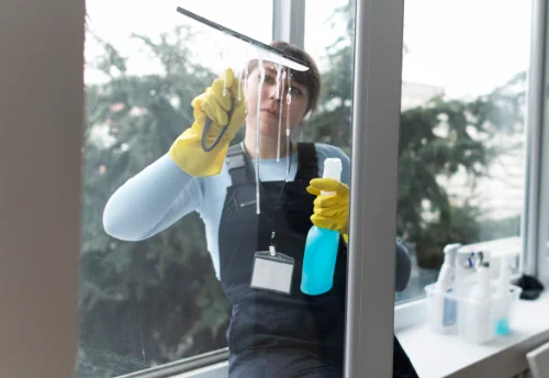 Nettoyage de vitres intérieures et extérieures à Saint-Pardoux-le-Neuf